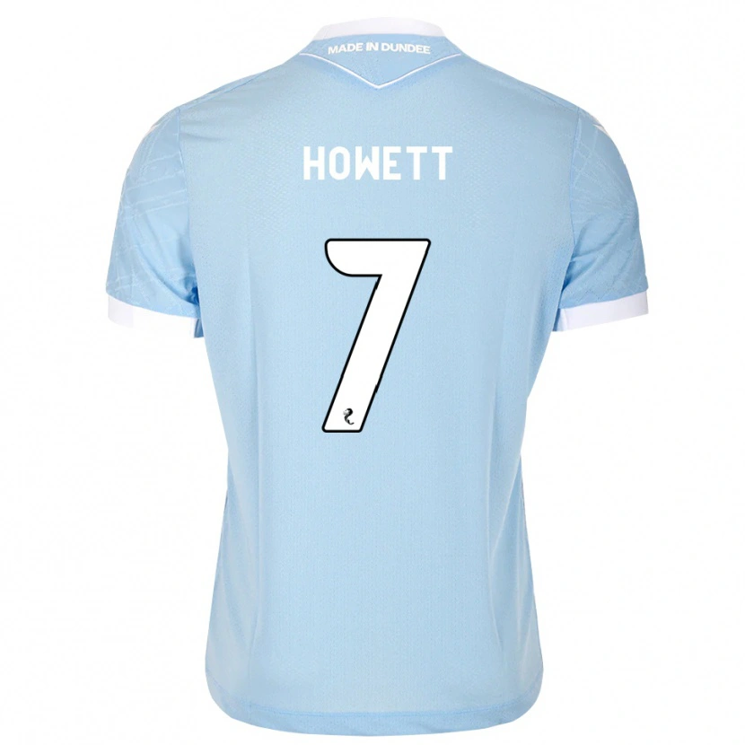 Danxen Damen Leo Howett #7 Himmelblau Weiß Auswärtstrikot Trikot 2026/27 T-Shirt Österreich
