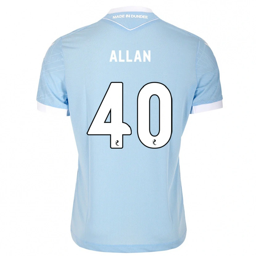 Danxen Damen Finlay Allan #40 Himmelblau Weiß Auswärtstrikot Trikot 2026/27 T-Shirt Österreich