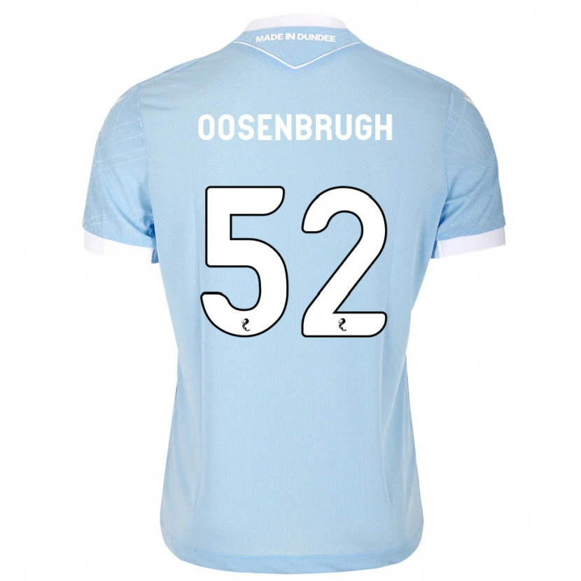 Danxen Damen Charley Oosenbrugh #52 Himmelblau Weiß Auswärtstrikot Trikot 2026/27 T-Shirt Österreich
