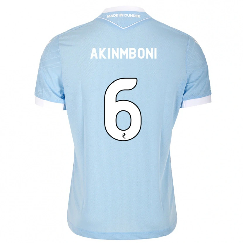 Danxen Damen Matai Akinmboni #6 Himmelblau Weiß Auswärtstrikot Trikot 2026/27 T-Shirt Österreich