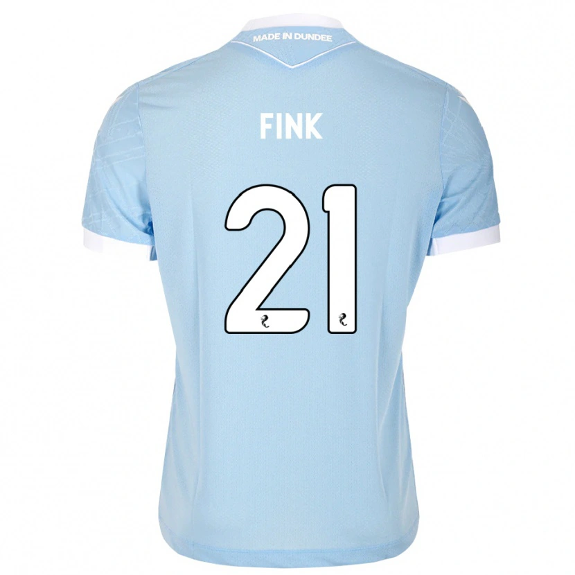 Danxen Damen Bradley Fink #21 Himmelblau Weiß Auswärtstrikot Trikot 2026/27 T-Shirt Österreich