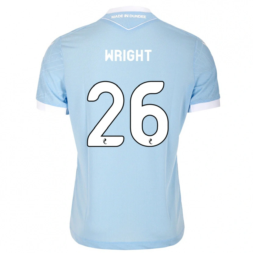 Danxen Damen Joe Wright #26 Himmelblau Weiß Auswärtstrikot Trikot 2026/27 T-Shirt Österreich