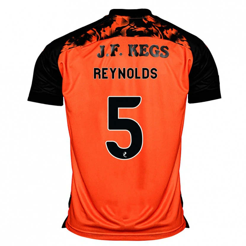 Danxen Kinder Nairn Reynolds #5 Orange Schwarz Weiß Heimtrikot Trikot 2026/27 T-Shirt Österreich