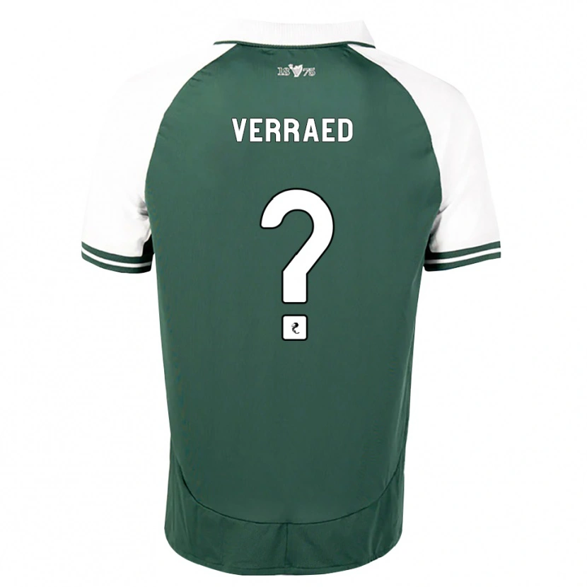 Danxen Kinder Henry Verraed #0 Seegrün Weiß Heimtrikot Trikot 2026/27 T-Shirt Österreich