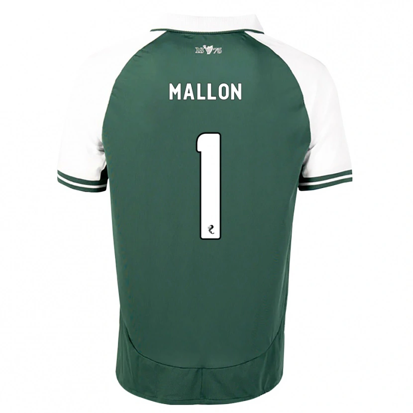 Danxen Kinder Ryan Mallon #1 Seegrün Weiß Heimtrikot Trikot 2026/27 T-Shirt Österreich