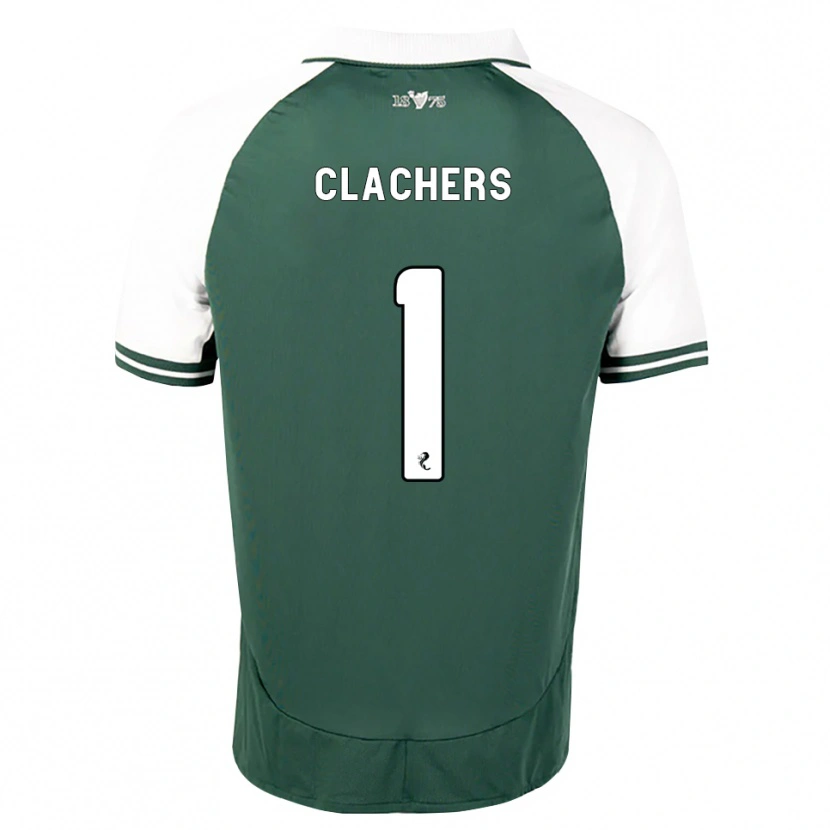 Danxen Kinder Erin Clachers #1 Seegrün Weiß Heimtrikot Trikot 2026/27 T-Shirt Österreich