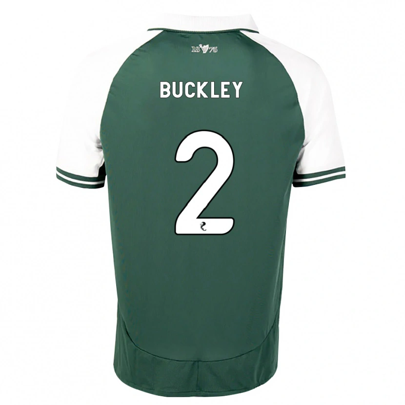 Danxen Kinder Adam Buckley #2 Seegrün Weiß Heimtrikot Trikot 2026/27 T-Shirt Österreich