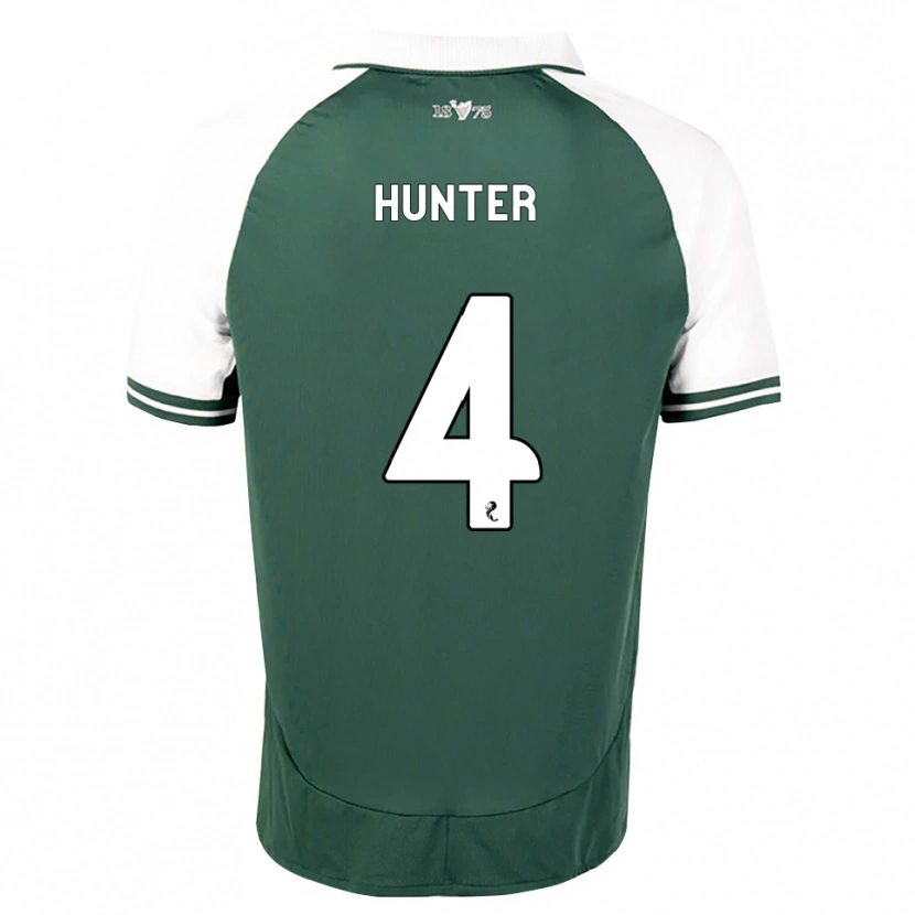 Danxen Kinder Siobhan Hunter #4 Seegrün Weiß Heimtrikot Trikot 2026/27 T-Shirt Österreich