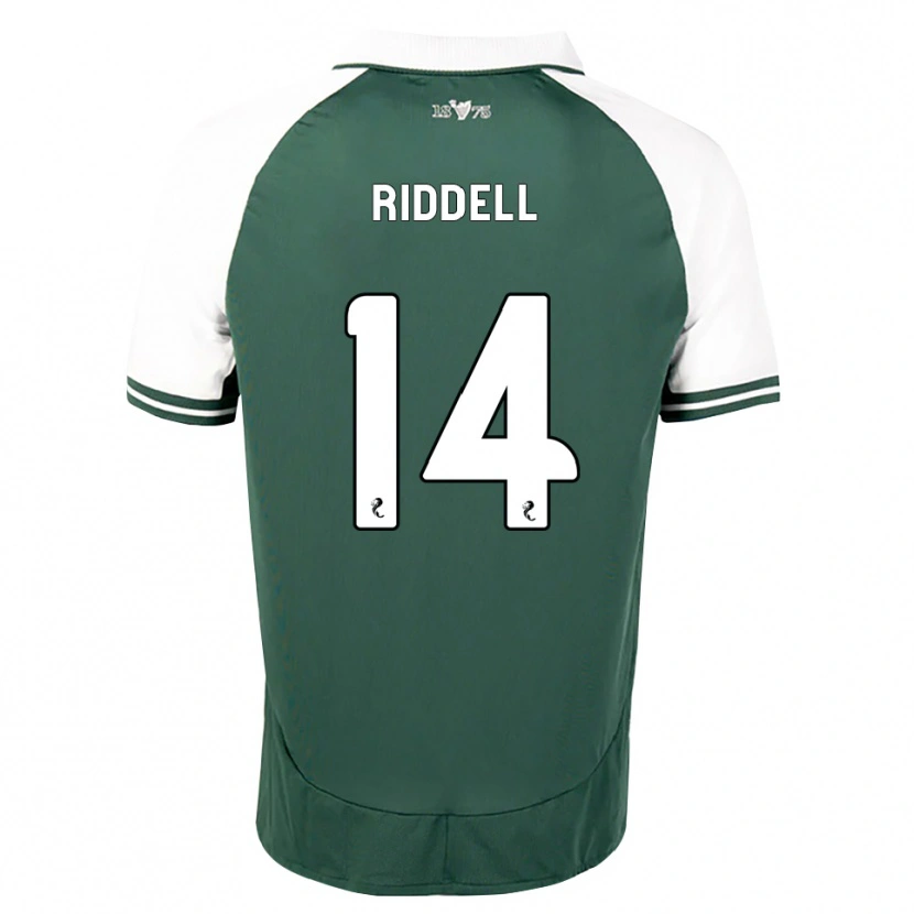 Danxen Kinder Jaden Riddell #14 Seegrün Weiß Heimtrikot Trikot 2026/27 T-Shirt Österreich