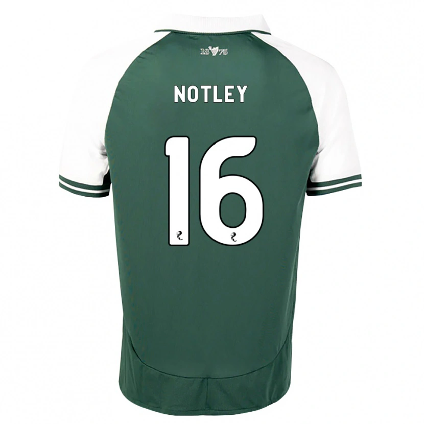 Danxen Kinder Ellis Notley #16 Seegrün Weiß Heimtrikot Trikot 2026/27 T-Shirt Österreich