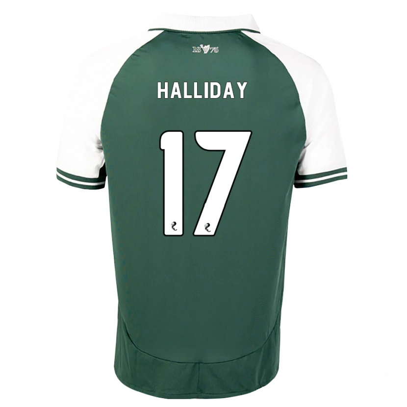 Danxen Kinder Grant Halliday #17 Seegrün Weiß Heimtrikot Trikot 2026/27 T-Shirt Österreich