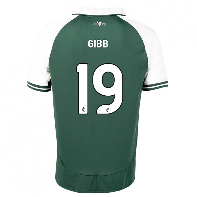 Danxen Kinder Caley Gibb #19 Seegrün Weiß Heimtrikot Trikot 2026/27 T-Shirt Österreich