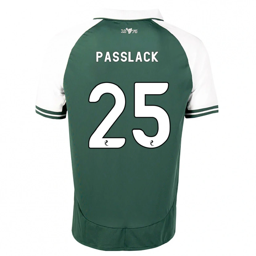 Danxen Kinder Felix Passlack #25 Seegrün Weiß Heimtrikot Trikot 2026/27 T-Shirt Österreich