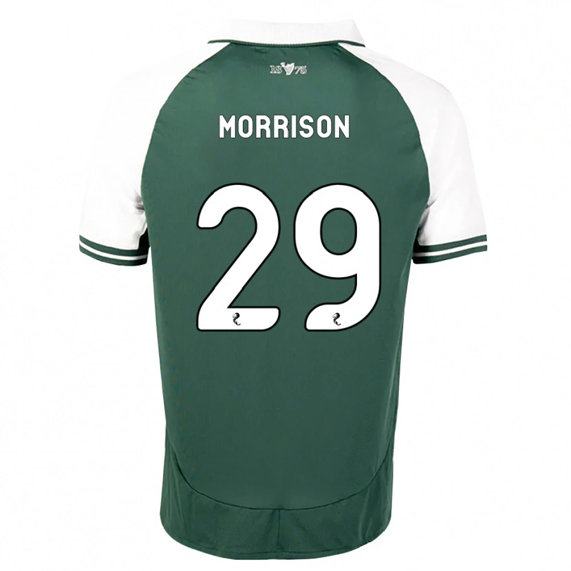 Danxen Kinder Kirsty Morrison #29 Seegrün Weiß Heimtrikot Trikot 2026/27 T-Shirt Österreich