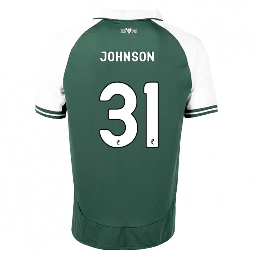 Danxen Kinder Murray Johnson #31 Seegrün Weiß Heimtrikot Trikot 2026/27 T-Shirt Österreich