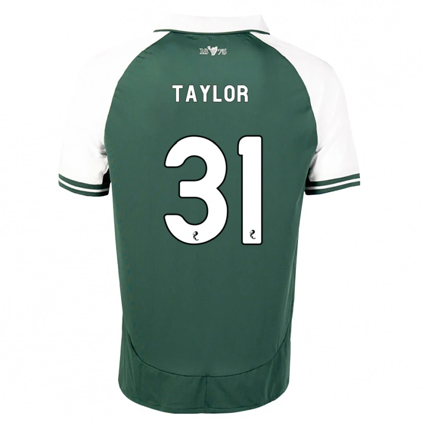Danxen Kinder Linzi Taylor #31 Seegrün Weiß Heimtrikot Trikot 2026/27 T-Shirt Österreich