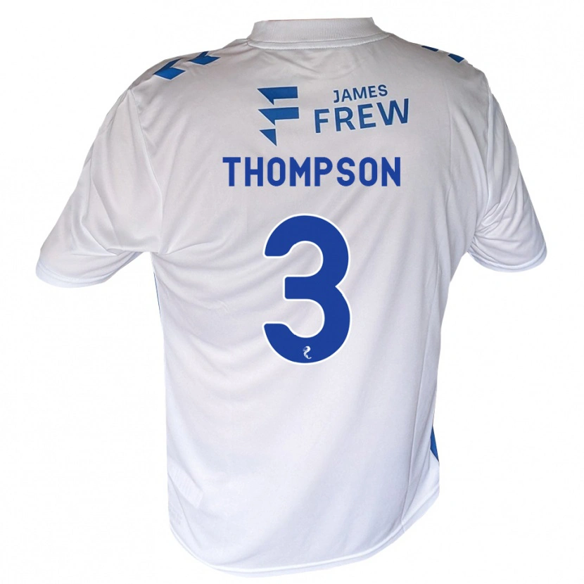 Danxen Kinder Dominic Thompson #3 Königsblau Weiß Heimtrikot Trikot 2026/27 T-Shirt Österreich