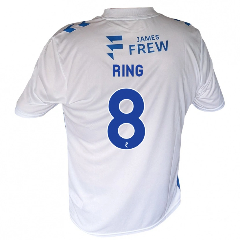 Danxen Kinder Erik Ring #8 Königsblau Weiß Heimtrikot Trikot 2026/27 T-Shirt Österreich