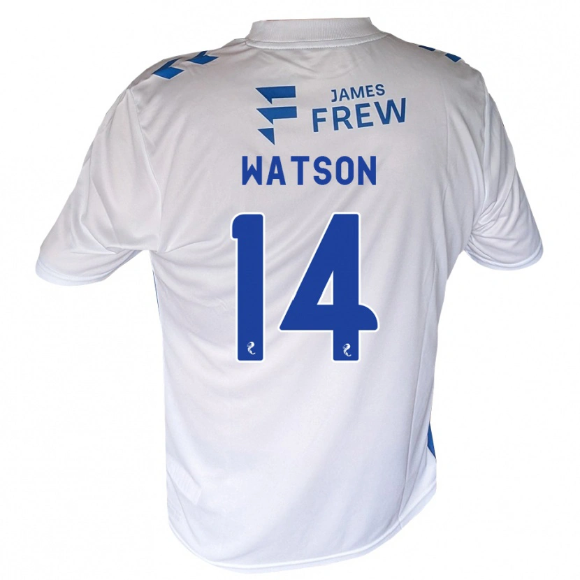 Danxen Kinder Craig Watson #14 Königsblau Weiß Heimtrikot Trikot 2026/27 T-Shirt Österreich