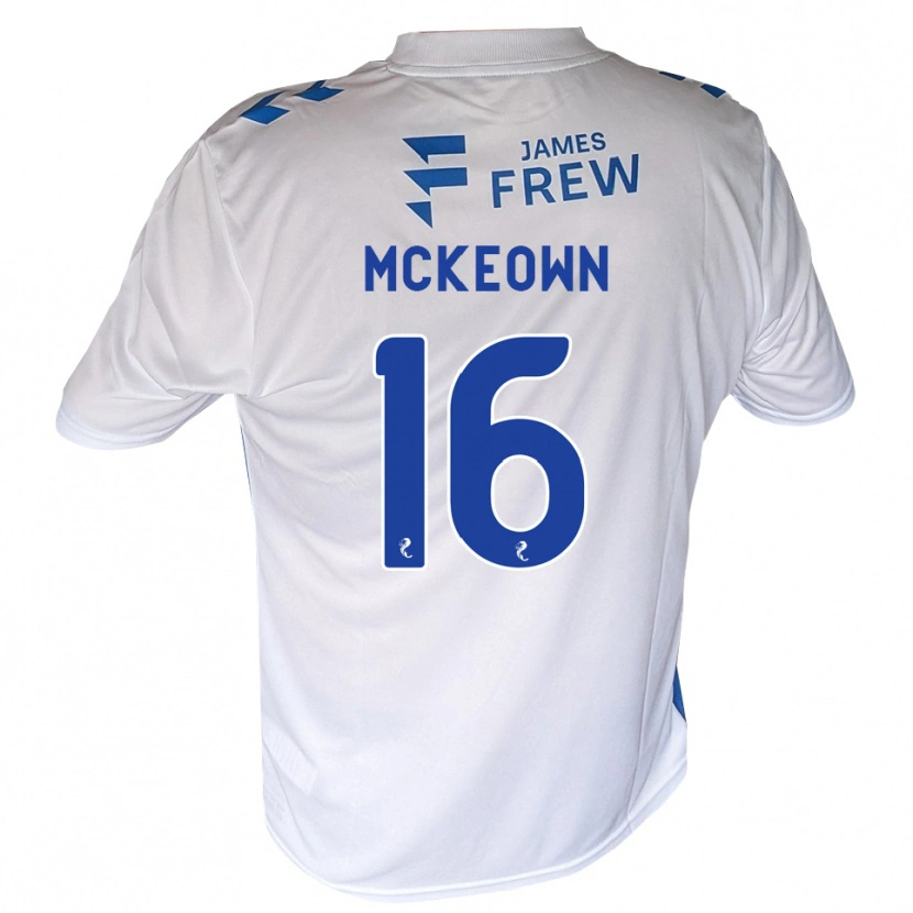 Danxen Kinder Shay Mckeown #16 Königsblau Weiß Heimtrikot Trikot 2026/27 T-Shirt Österreich