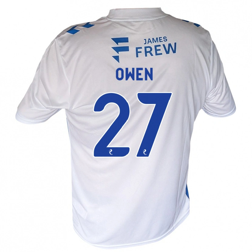 Danxen Kinder Ieuan Owen #27 Königsblau Weiß Heimtrikot Trikot 2026/27 T-Shirt Österreich