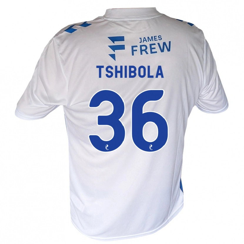 Danxen Kinder Aaron Tshibola #36 Königsblau Weiß Heimtrikot Trikot 2026/27 T-Shirt Österreich