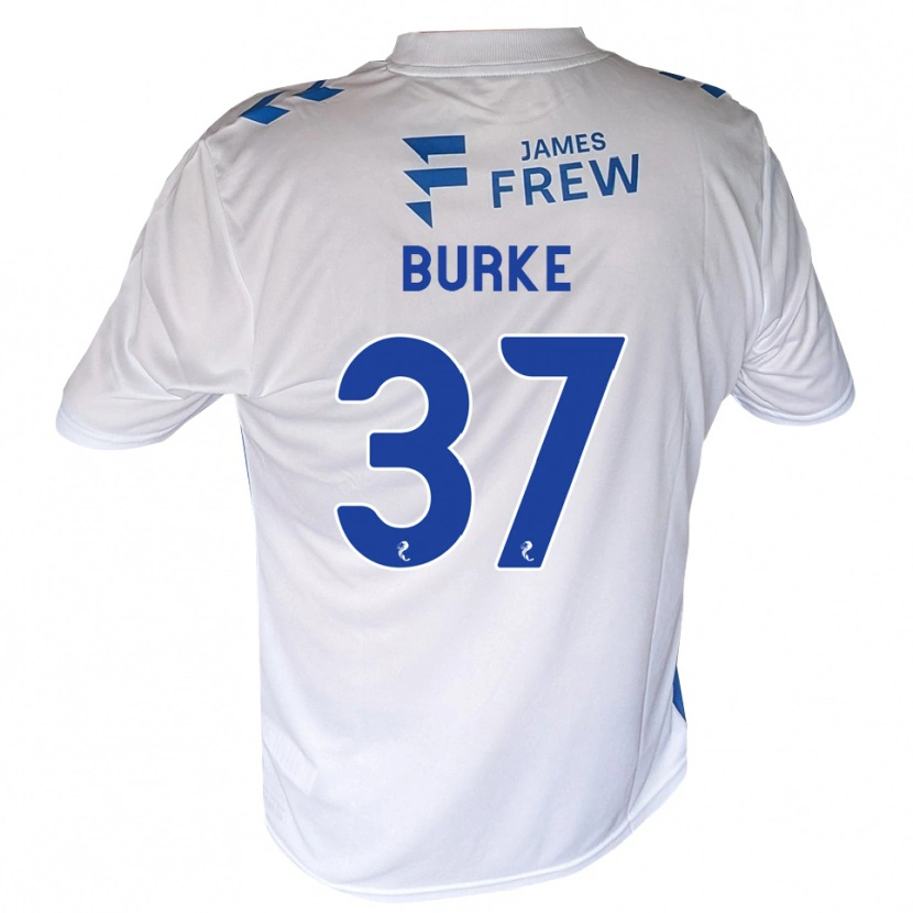 Danxen Kinder Cole Burke #37 Königsblau Weiß Heimtrikot Trikot 2026/27 T-Shirt Österreich