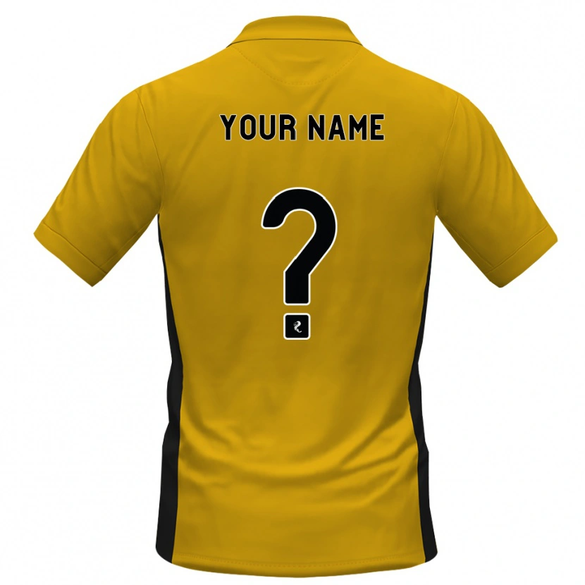 Danxen Kinder Ihren Namen #0 Orange Schwarz Heimtrikot Trikot 2026/27 T-Shirt Österreich