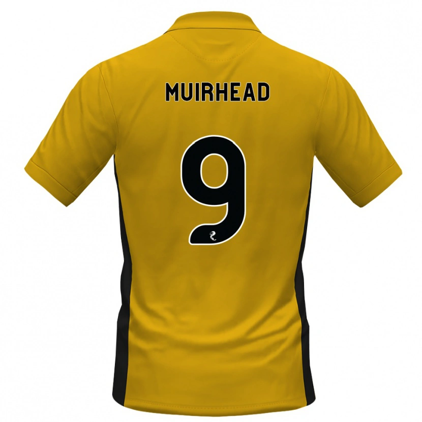 Danxen Kinder Robbie Muirhead #9 Orange Schwarz Heimtrikot Trikot 2026/27 T-Shirt Österreich