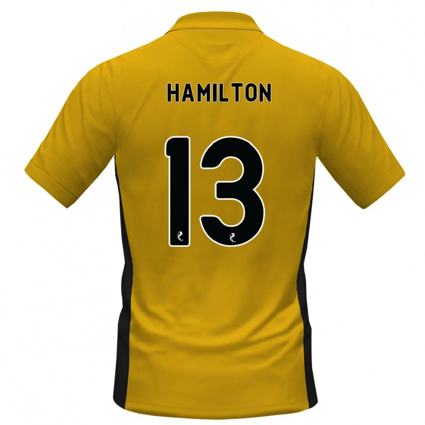 Danxen Kinder Jack Hamilton #13 Orange Schwarz Heimtrikot Trikot 2026/27 T-Shirt Österreich