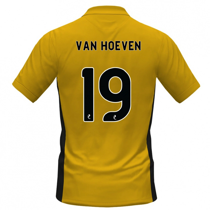 Danxen Kinder Bradly Van Hoeven #19 Orange Schwarz Heimtrikot Trikot 2026/27 T-Shirt Österreich
