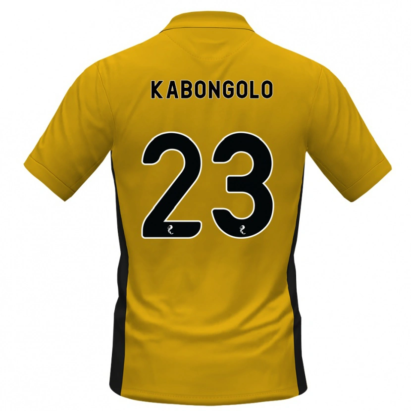 Danxen Kinder Brooklyn Kabongolo #23 Orange Schwarz Heimtrikot Trikot 2026/27 T-Shirt Österreich
