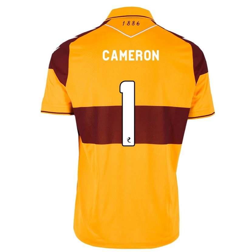 Danxen Kinder Rebecca Cameron #1 Maroon Orange Heimtrikot Trikot 2026/27 T-Shirt Österreich
