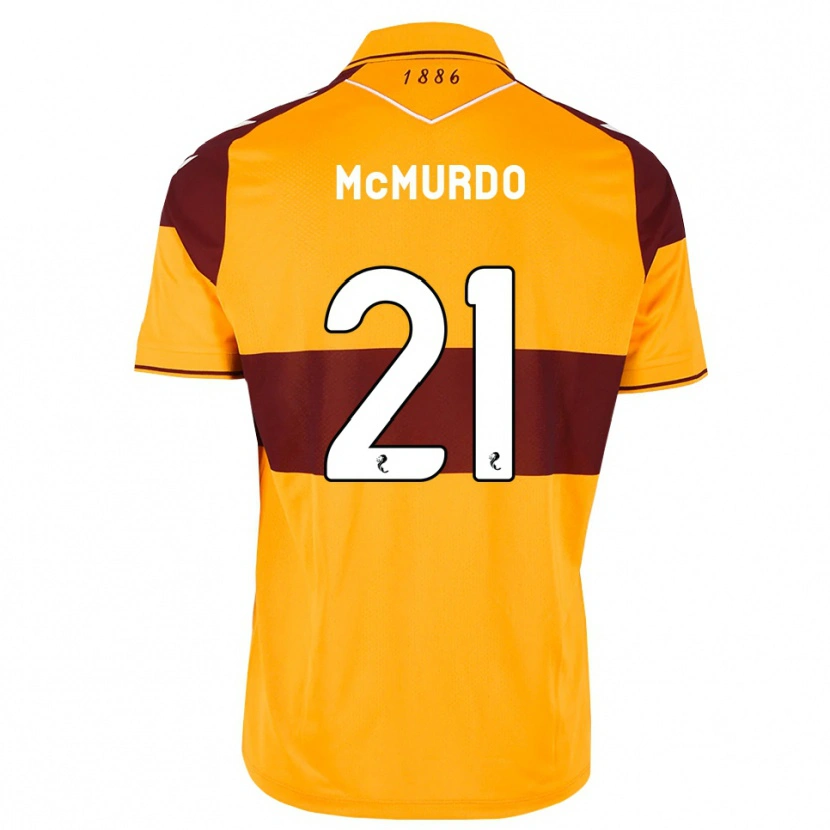 Danxen Kinder Emma Mcmurdo #21 Maroon Orange Heimtrikot Trikot 2026/27 T-Shirt Österreich