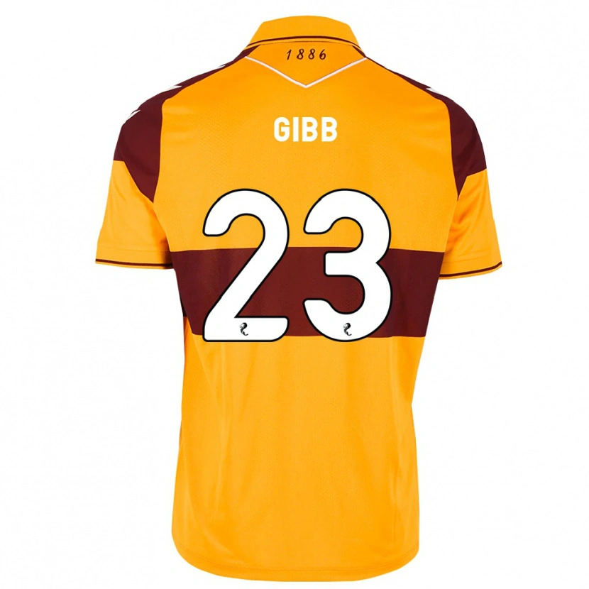 Danxen Kinder Sarah Gibb #23 Maroon Orange Heimtrikot Trikot 2026/27 T-Shirt Österreich