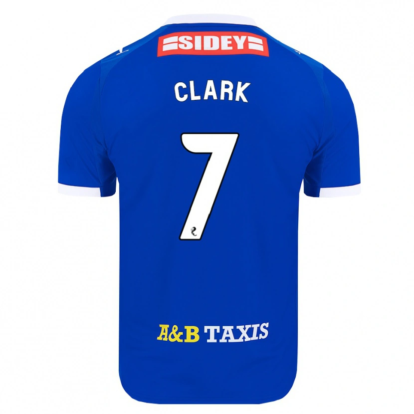 Danxen Kinder Arran Clark #7 Blau Rot Gelb Heimtrikot Trikot 2026/27 T-Shirt Österreich