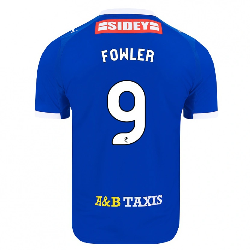Danxen Kinder Josh Fowler #9 Blau Rot Gelb Heimtrikot Trikot 2026/27 T-Shirt Österreich