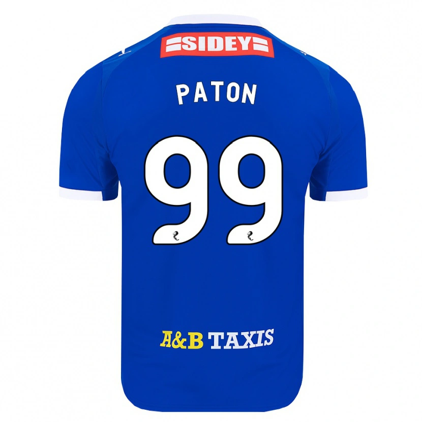 Danxen Kinder Ruari Paton #99 Blau Rot Gelb Heimtrikot Trikot 2026/27 T-Shirt Österreich