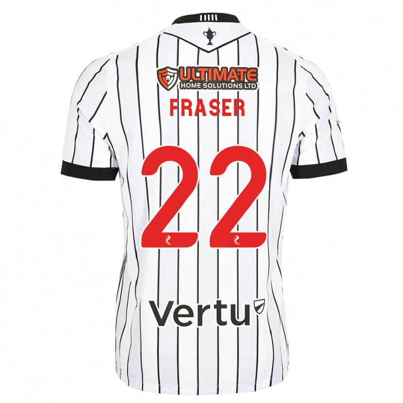 Danxen Kinder Marcus Fraser #22 Weiß Schwarz Rot Heimtrikot Trikot 2026/27 T-Shirt Österreich