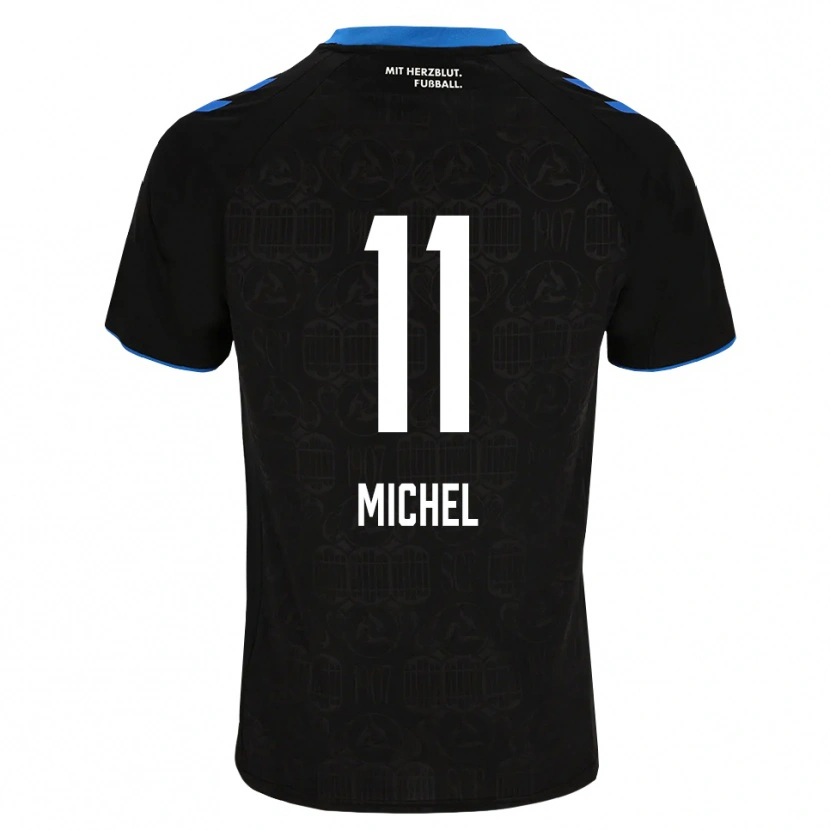 Danxen Kinder Sven Michel #11 Schwarz Weiß Rot Heimtrikot Trikot 2026/27 T-Shirt Österreich