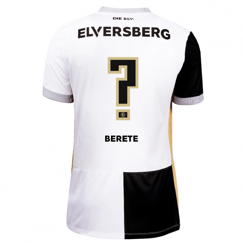 Danxen Kinder Bilal Berete #0 Schwarz Weiß Braun Heimtrikot Trikot 2026/27 T-Shirt Österreich