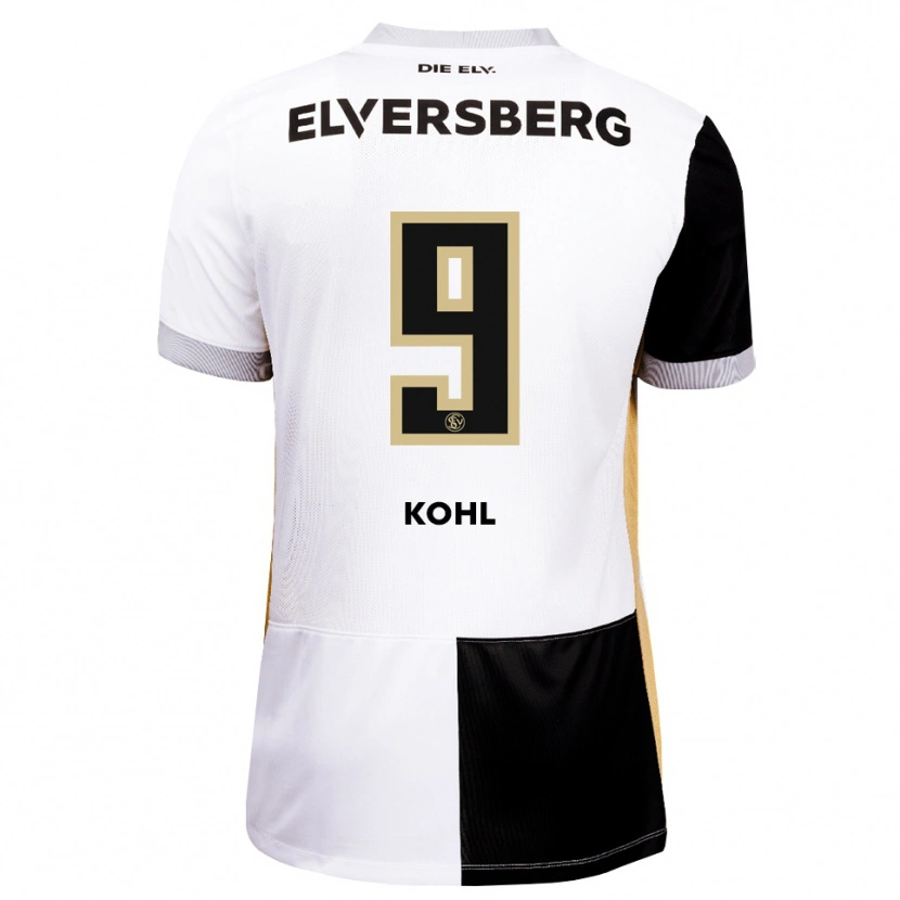 Danxen Kinder Ohene Köhl #9 Schwarz Weiß Braun Heimtrikot Trikot 2026/27 T-Shirt Österreich