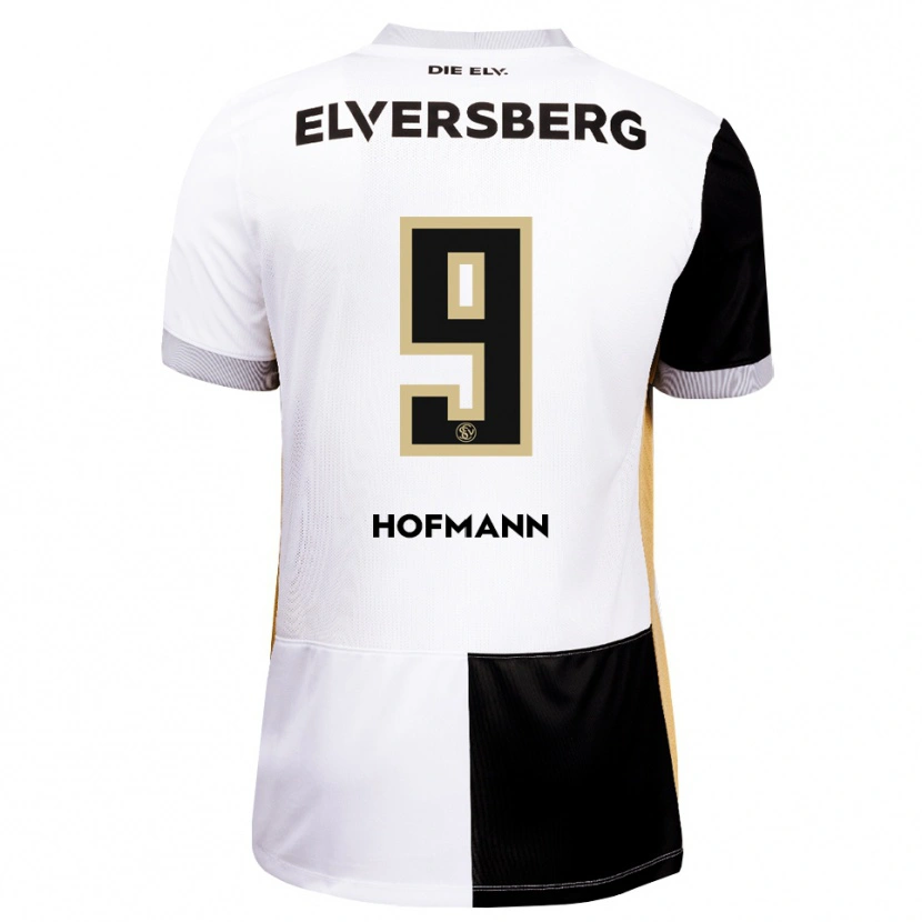 Danxen Kinder Danny Hofmann #9 Schwarz Weiß Braun Heimtrikot Trikot 2026/27 T-Shirt Österreich