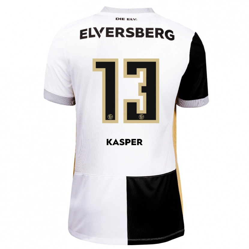 Danxen Kinder Yannik Kasper #13 Schwarz Weiß Braun Heimtrikot Trikot 2026/27 T-Shirt Österreich