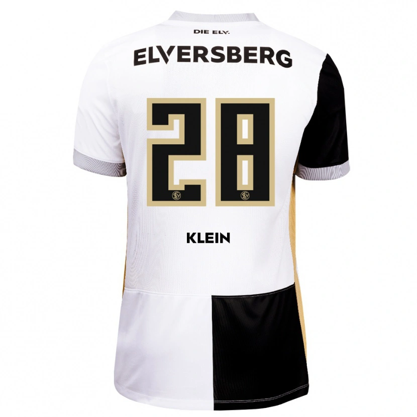 Danxen Kinder Noah Klein #28 Schwarz Weiß Braun Heimtrikot Trikot 2026/27 T-Shirt Österreich