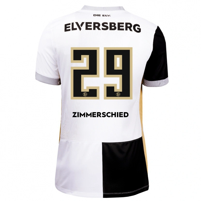 Danxen Kinder Tom Zimmerschied #29 Schwarz Weiß Braun Heimtrikot Trikot 2026/27 T-Shirt Österreich