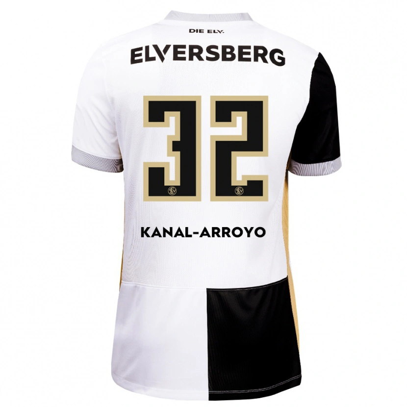 Danxen Kinder Sullyvan Kanal-Arroyo #32 Schwarz Weiß Braun Heimtrikot Trikot 2026/27 T-Shirt Österreich