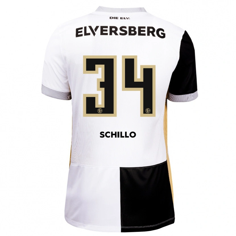 Danxen Kinder Hannah Schillo #34 Schwarz Weiß Braun Heimtrikot Trikot 2026/27 T-Shirt Österreich