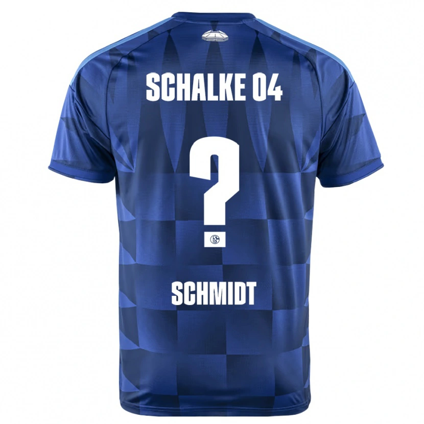 Danxen Kinder Nele Schmidt #0 Dunkelblau Gelb Weiß Heimtrikot Trikot 2026/27 T-Shirt Österreich