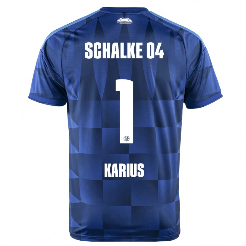 Danxen Kinder Loris Karius #1 Dunkelblau Gelb Weiß Heimtrikot Trikot 2026/27 T-Shirt Österreich